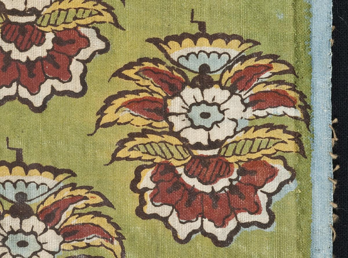 1960.0151.001 Textile, printed, detail 4