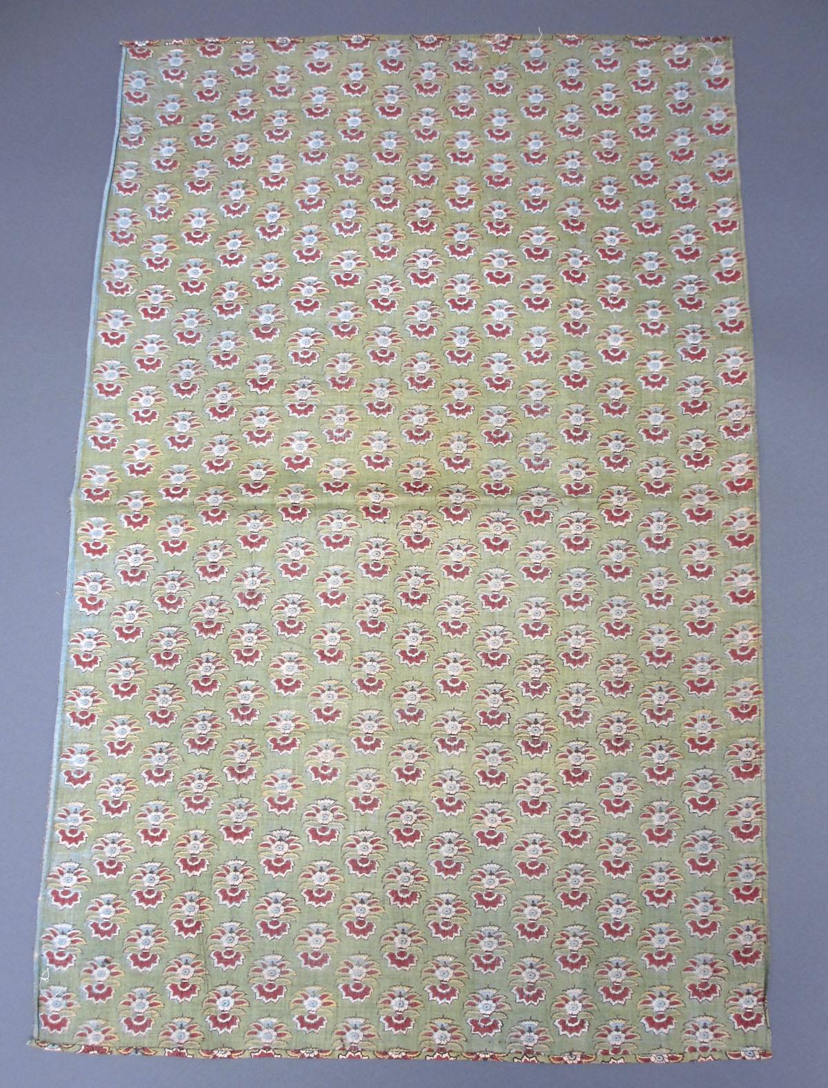 1960.0151.001 Textile, printed reverse