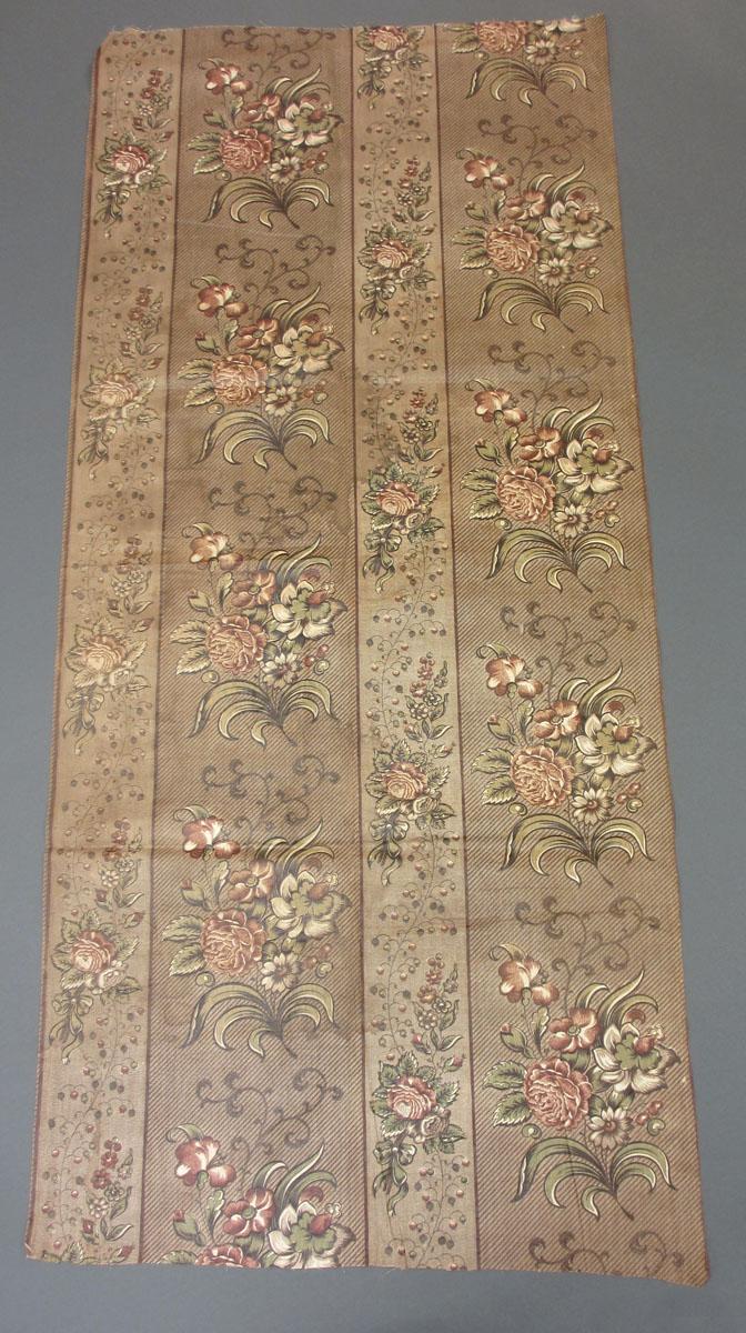 1960.0152 Textile, printed partial obverse