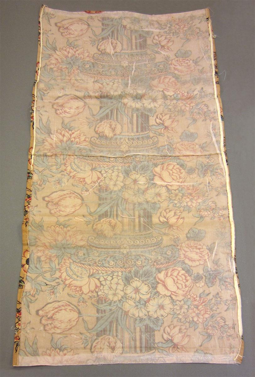 1960.0153.001 Textile, printed partial reverse