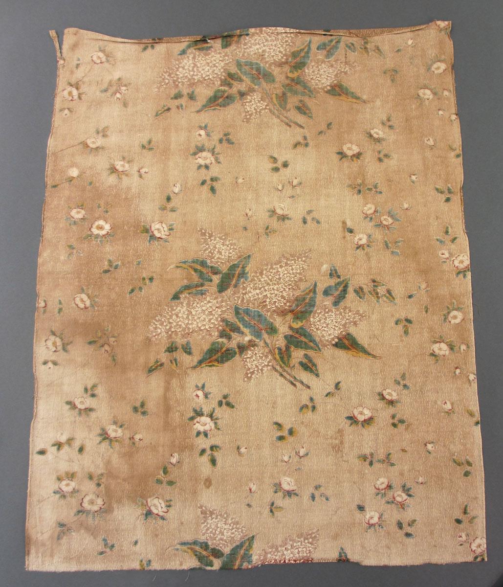 1960.0158 Textile, printed reverse