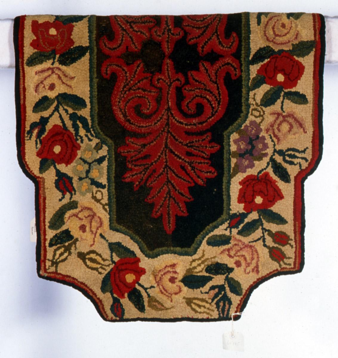 1960.0165 Hooked rug (detail)
