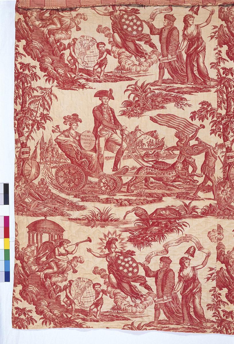 1960.0166 Quilt, detail 1