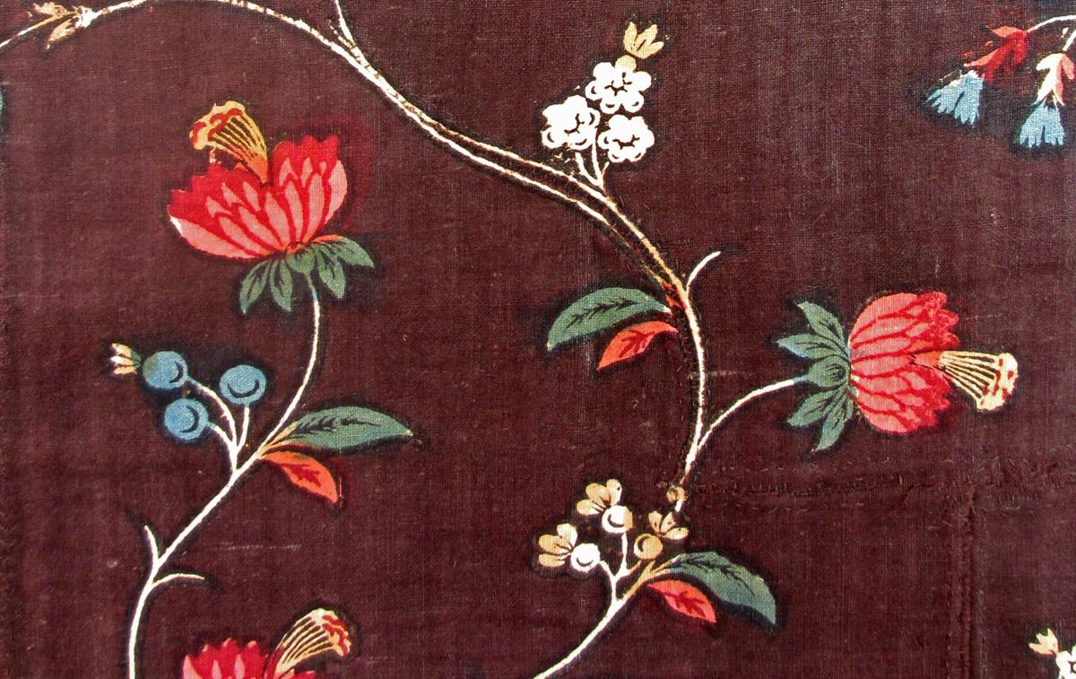 1960.0169 textile, printed detail
