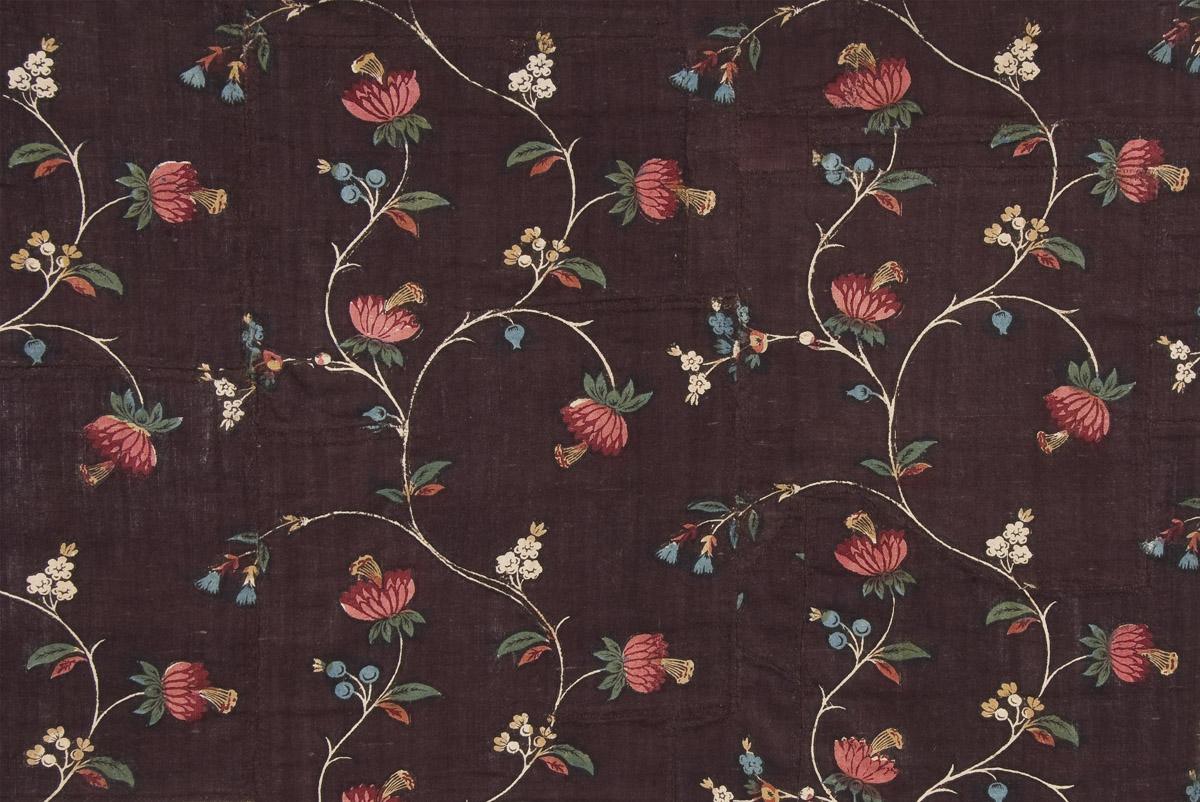 1960.0169 Textile, printed, detail, Book image C124