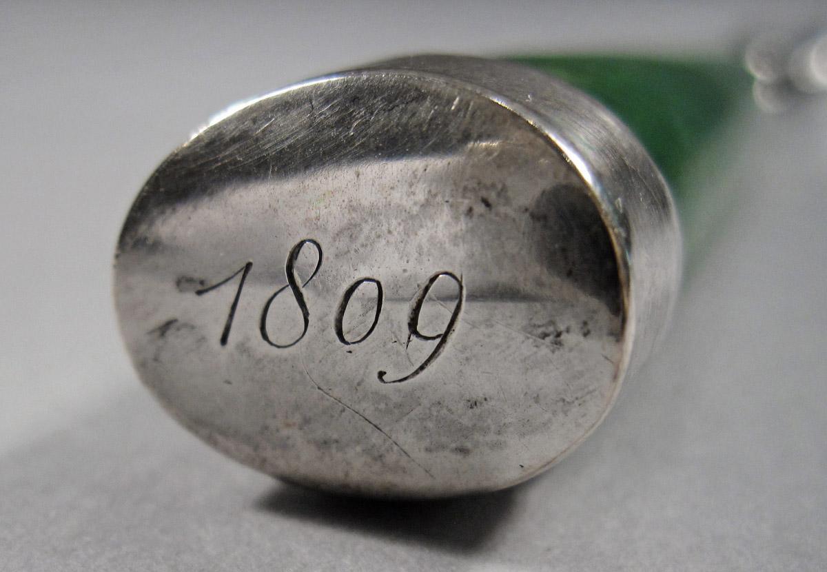 1954.0079.003 Fork, engraving