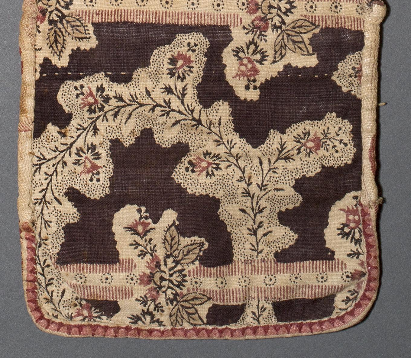 1960.0196 Sewing roll, detail 3, reverse