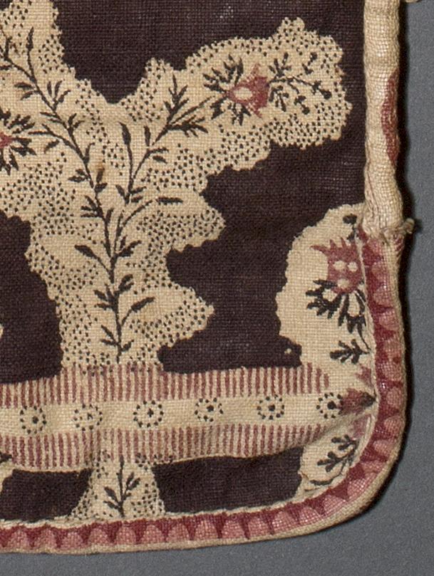1960.0196 Sewing roll, detail 6, reverse