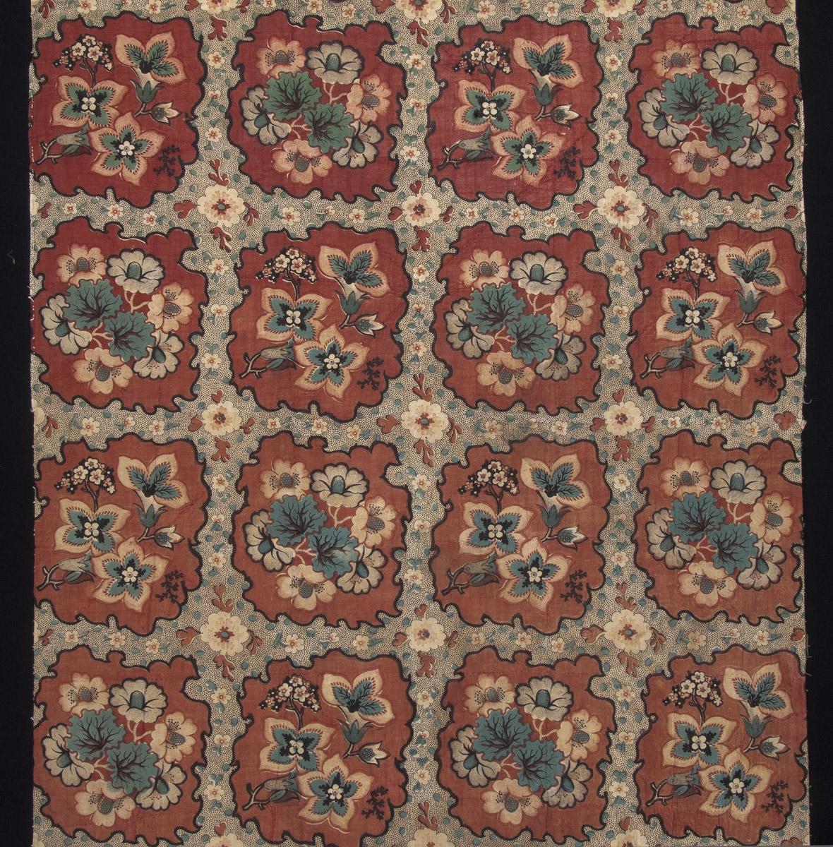 1960.0199 Textile, printed, detail, Book image C301