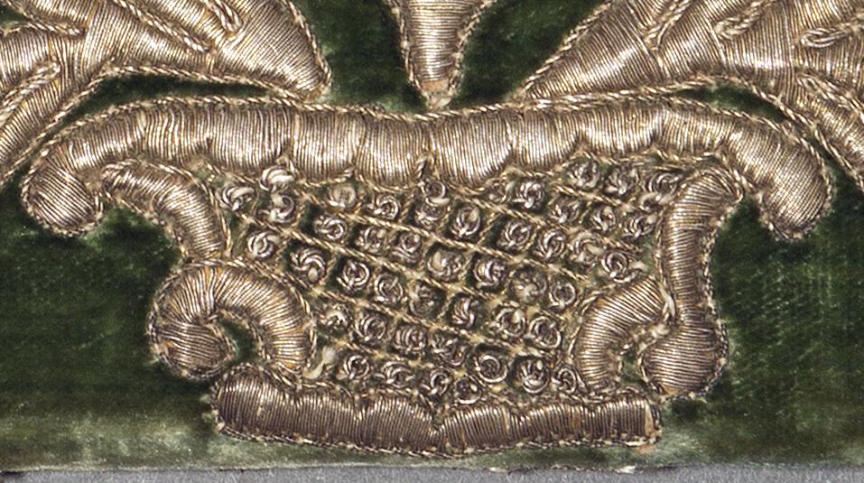 1960.0220 Pocketbook, Pattern Detail 5
