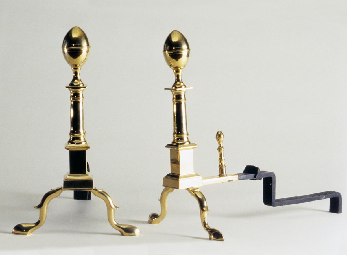 1960.0226.001, .002 Andirons