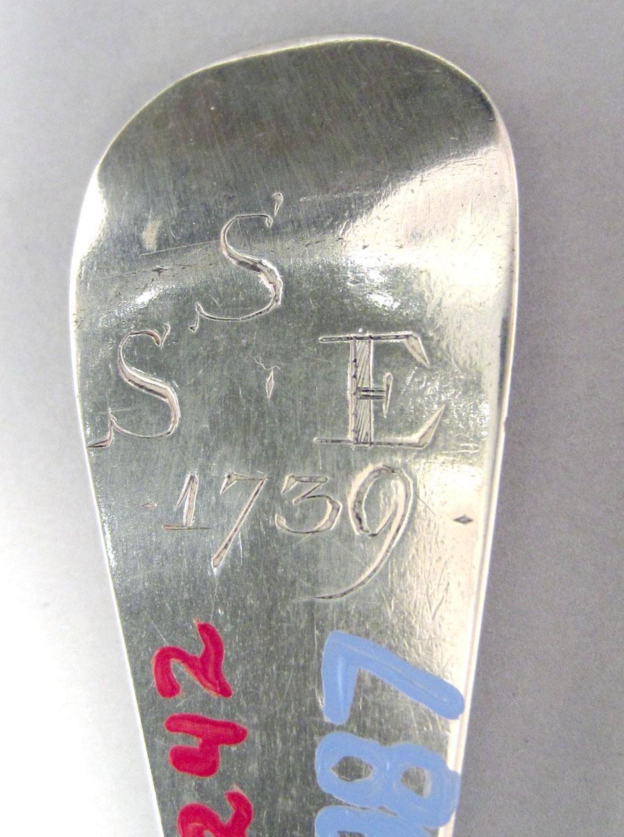 1960.0242 Silver Spoon engraving