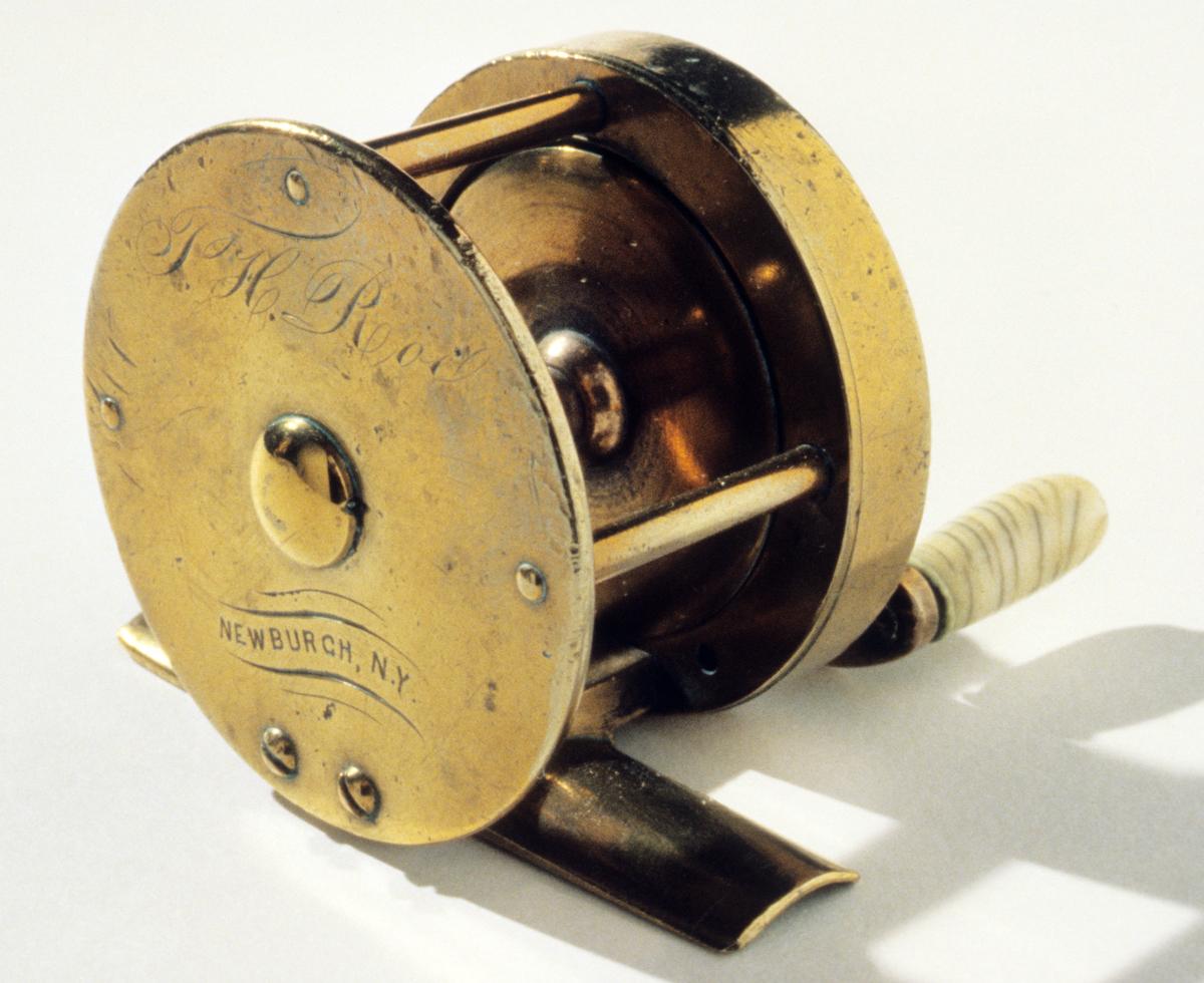 1960.0245 Fishing Reel, View 2