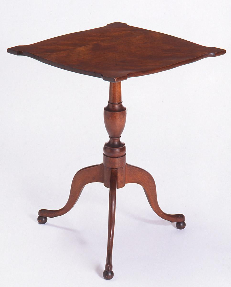 1960.0269 Table, Tilt-top tea table