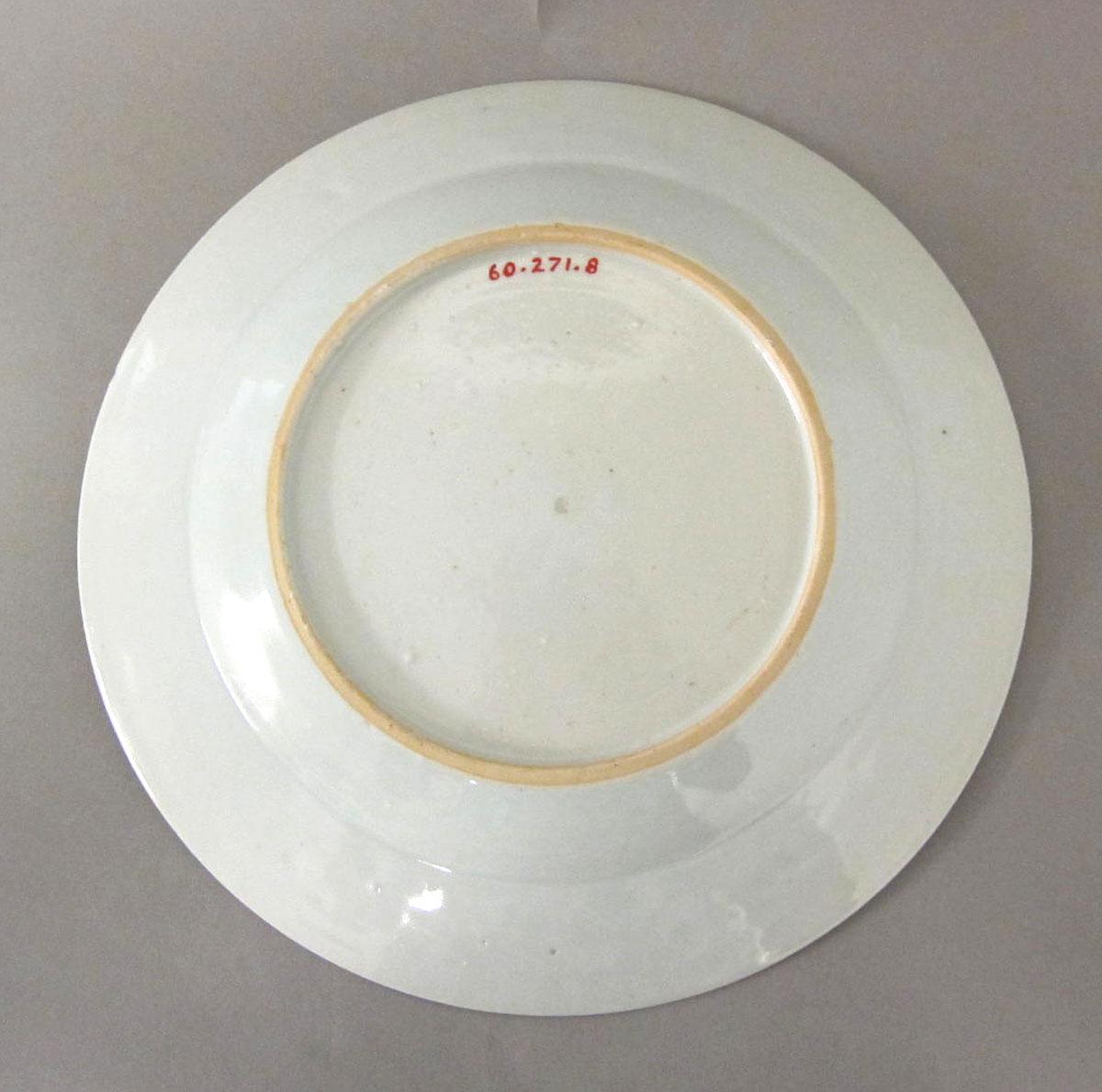 1960.0271.008 Porcelain plate underside