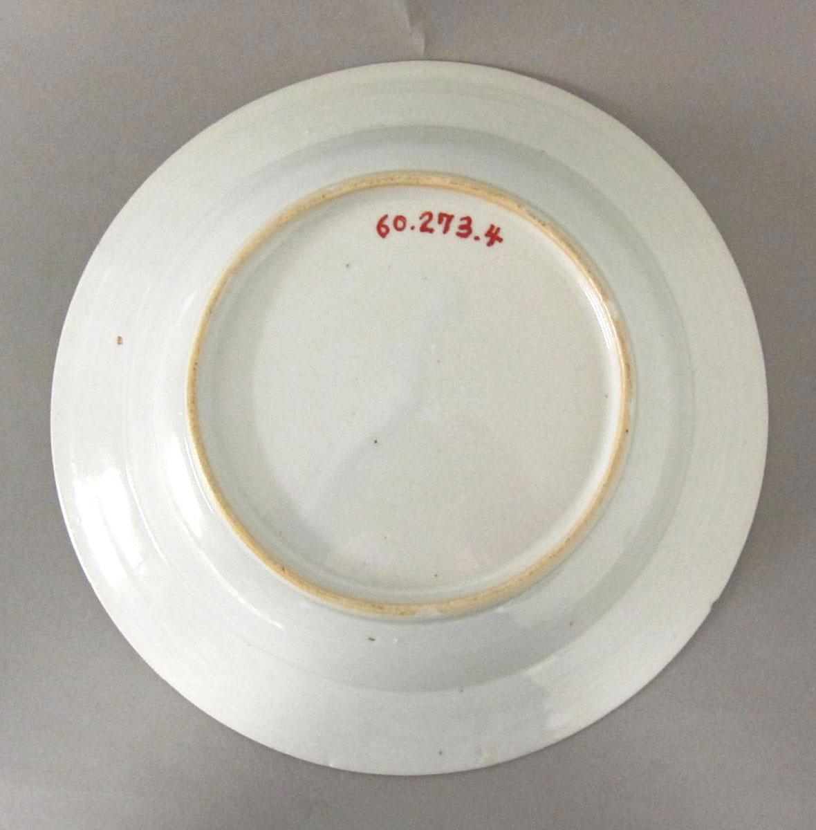 1960.0273.004 Porcelain plate underside