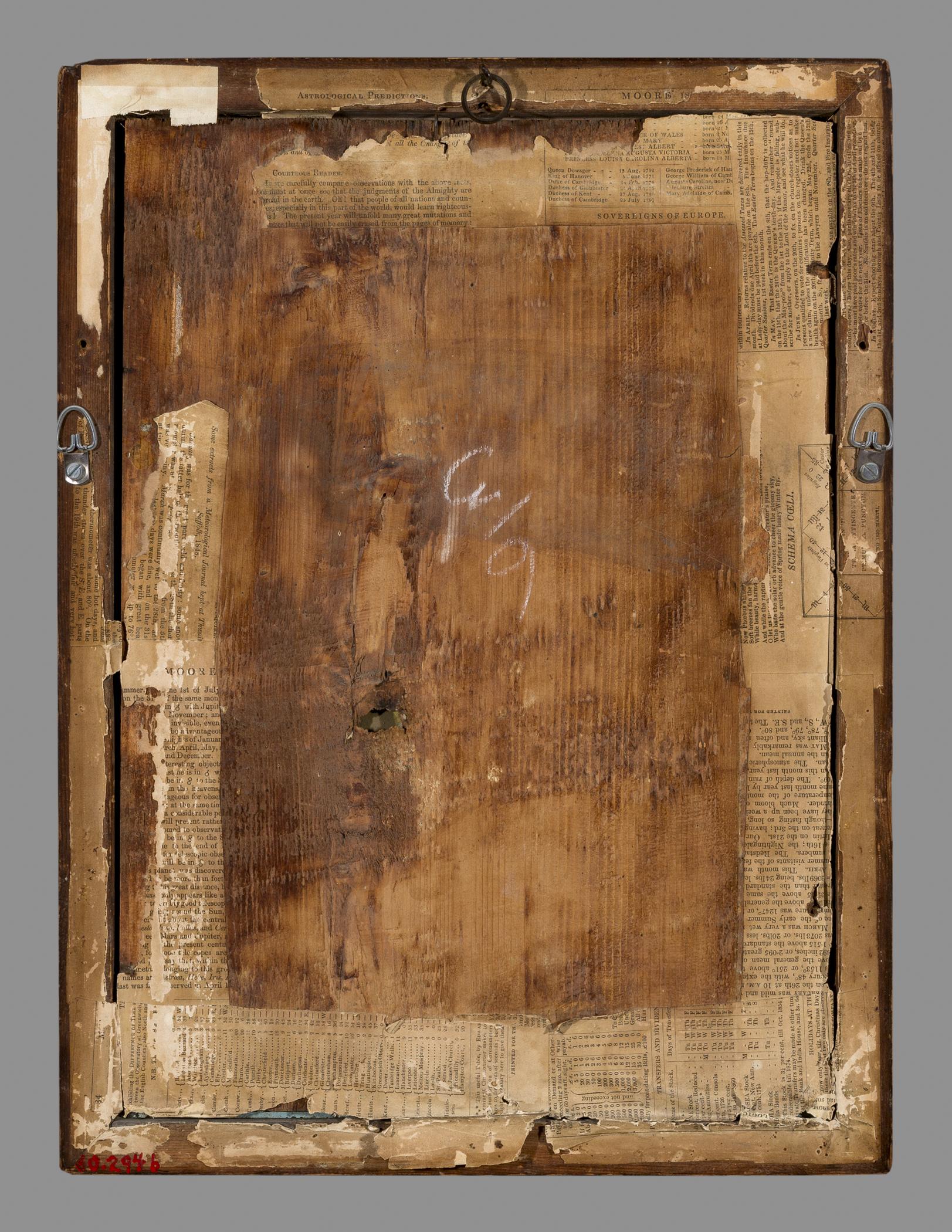 1960.0294 B Frame, reverse