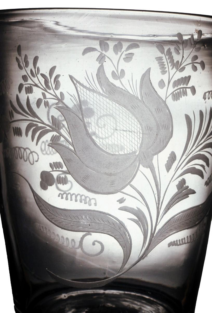 1960.0297 Glass tumbler (detail)