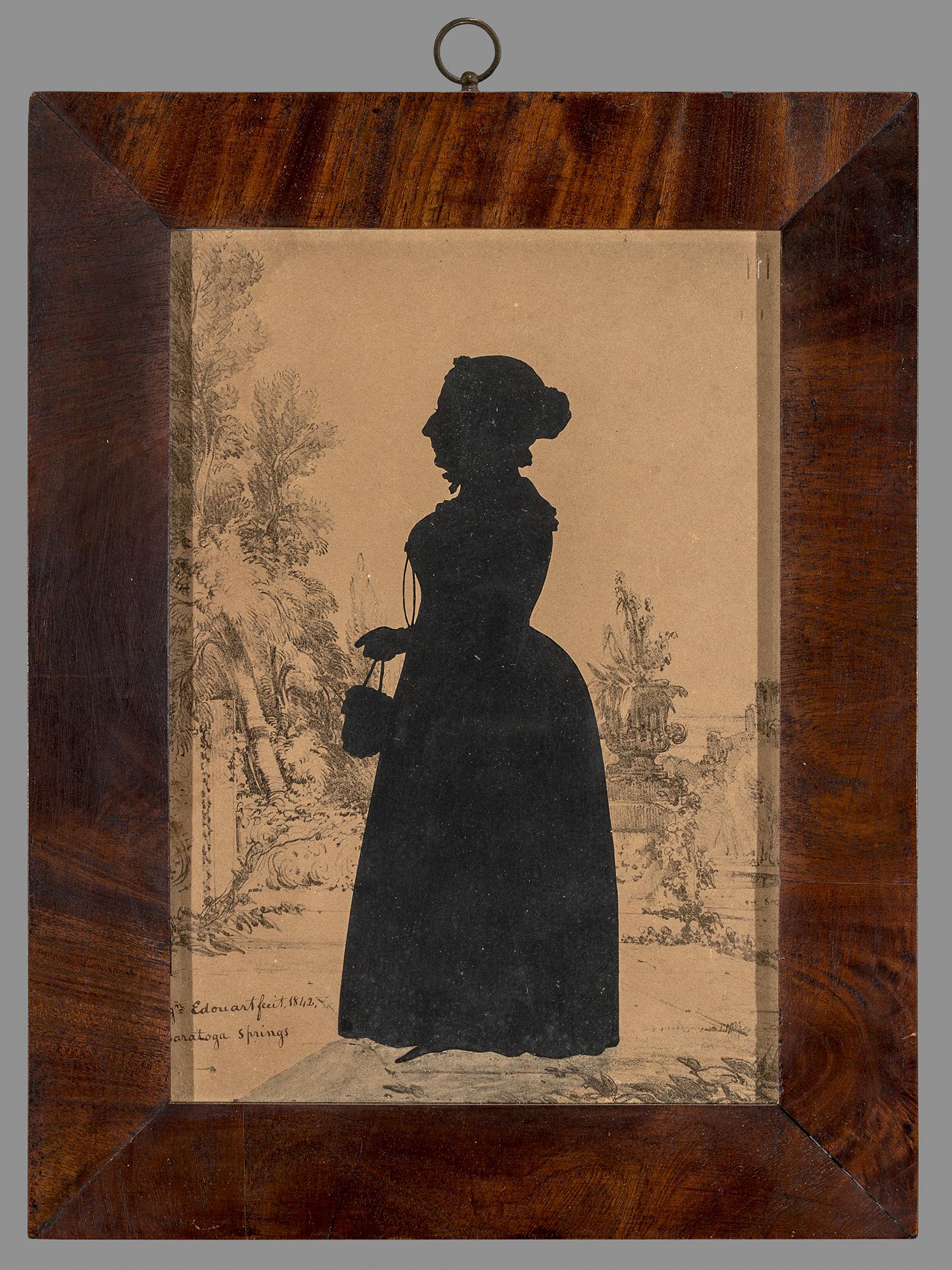 1960.0301 A Silhouette, B Frame, view 1