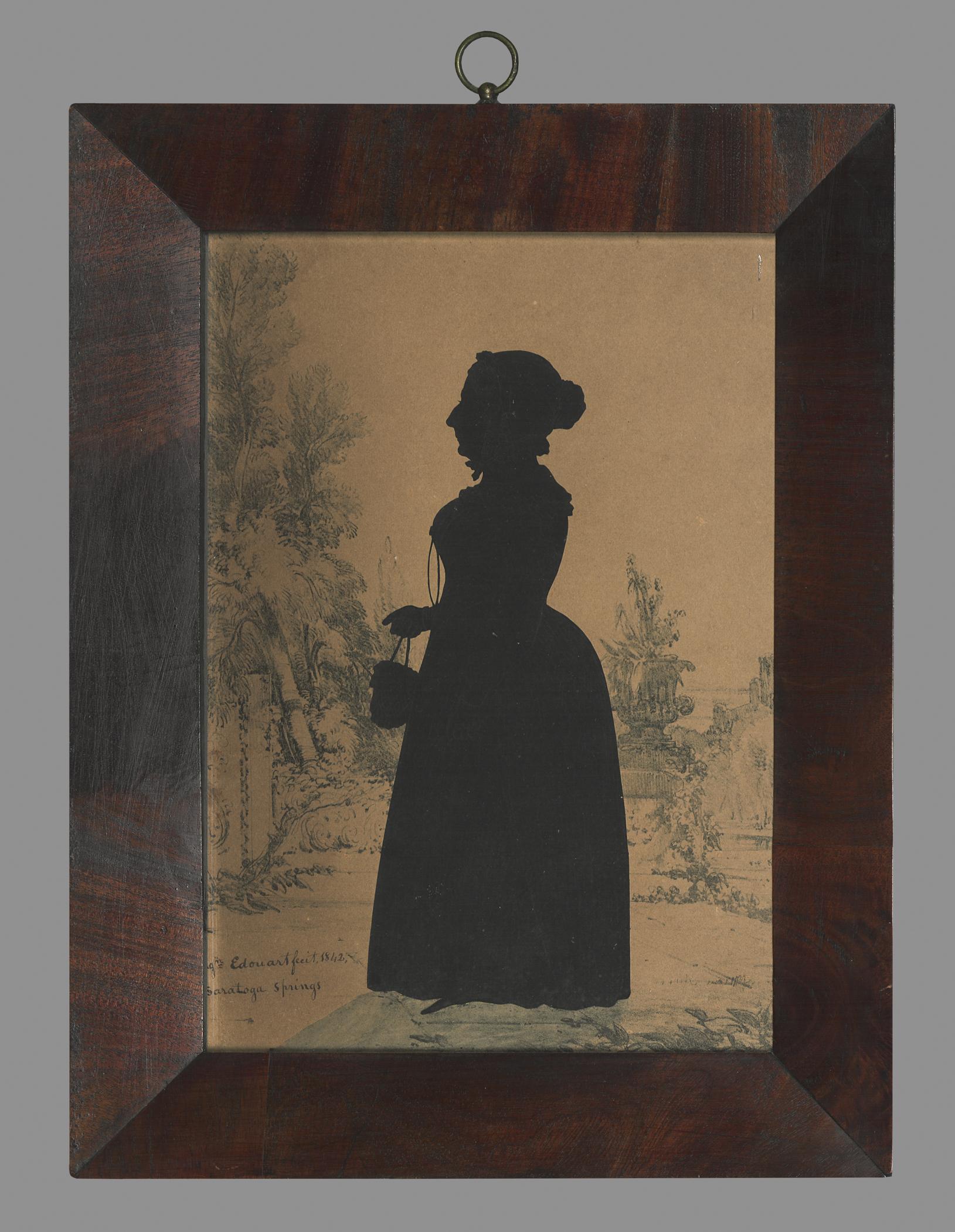 1960.0301 A Silhouette, B Frame, view 2