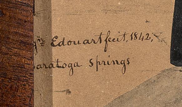 1960.0301 A Silhouette, B Frame, detail 1