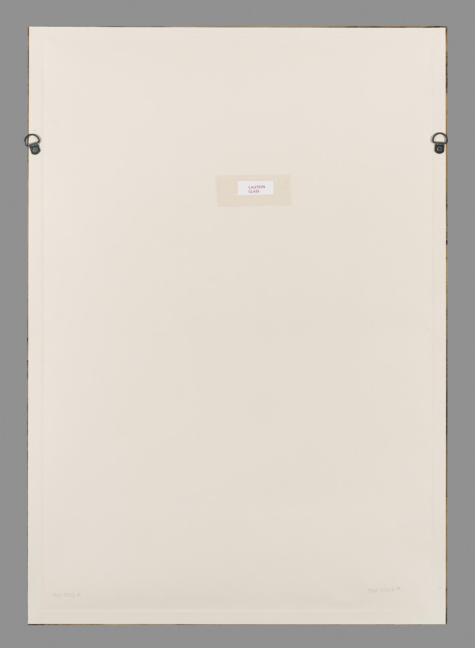 1960.0322 B Frame, reverse