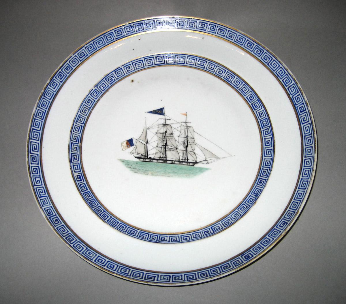 1960.0326.004 Porcelain Plate