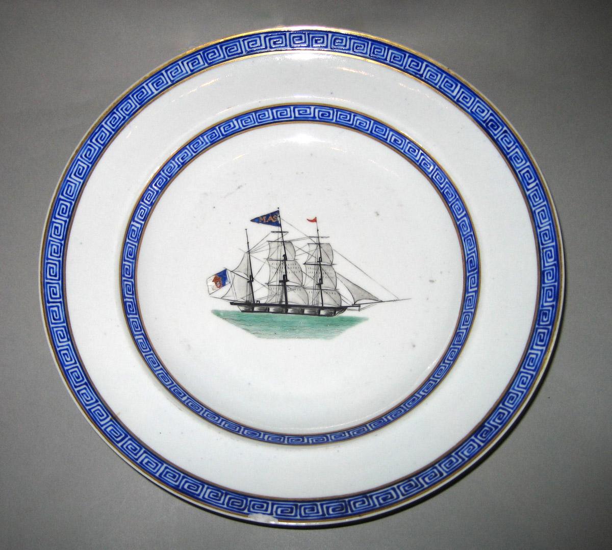 1960.0326.008 Porcelain Plate or Bowl