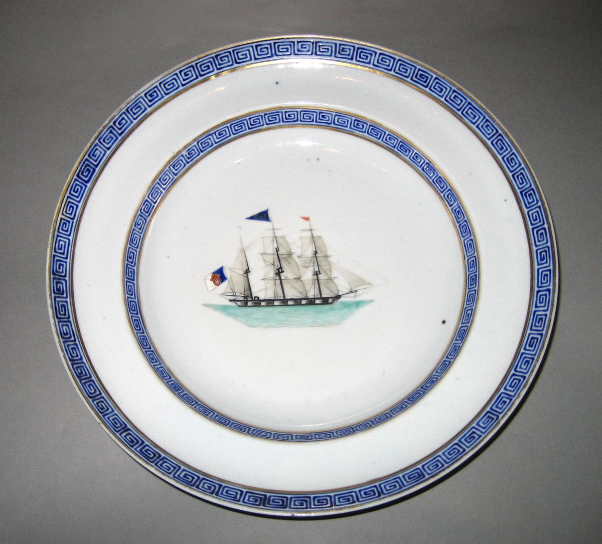 1960.0326.009 Porcelain Plate or Bowl