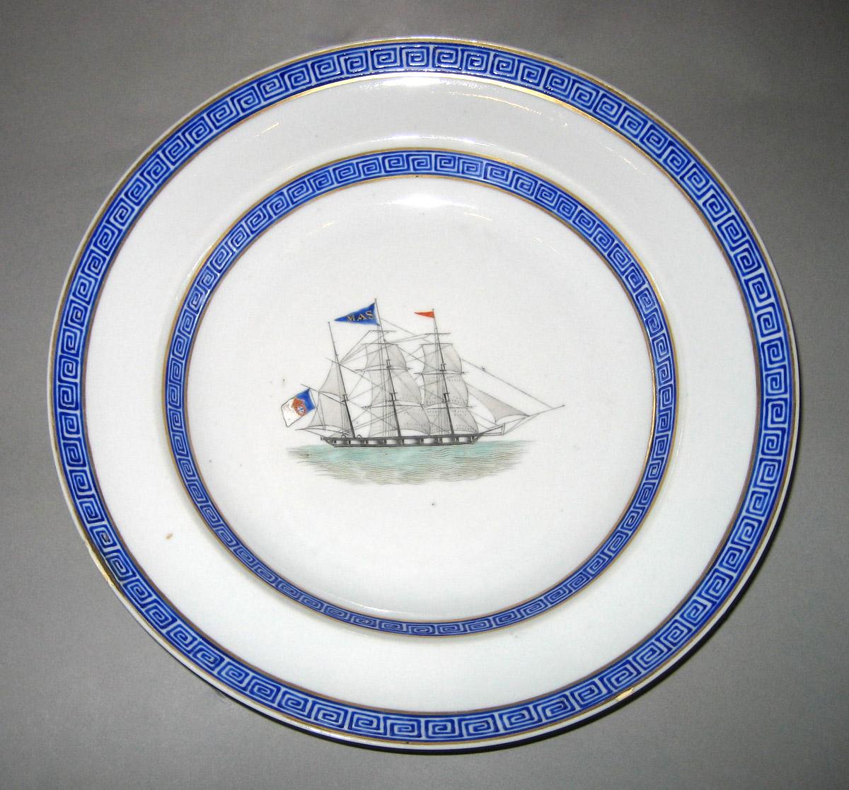 1960.0326.010 Porcelain Plate or Bowl