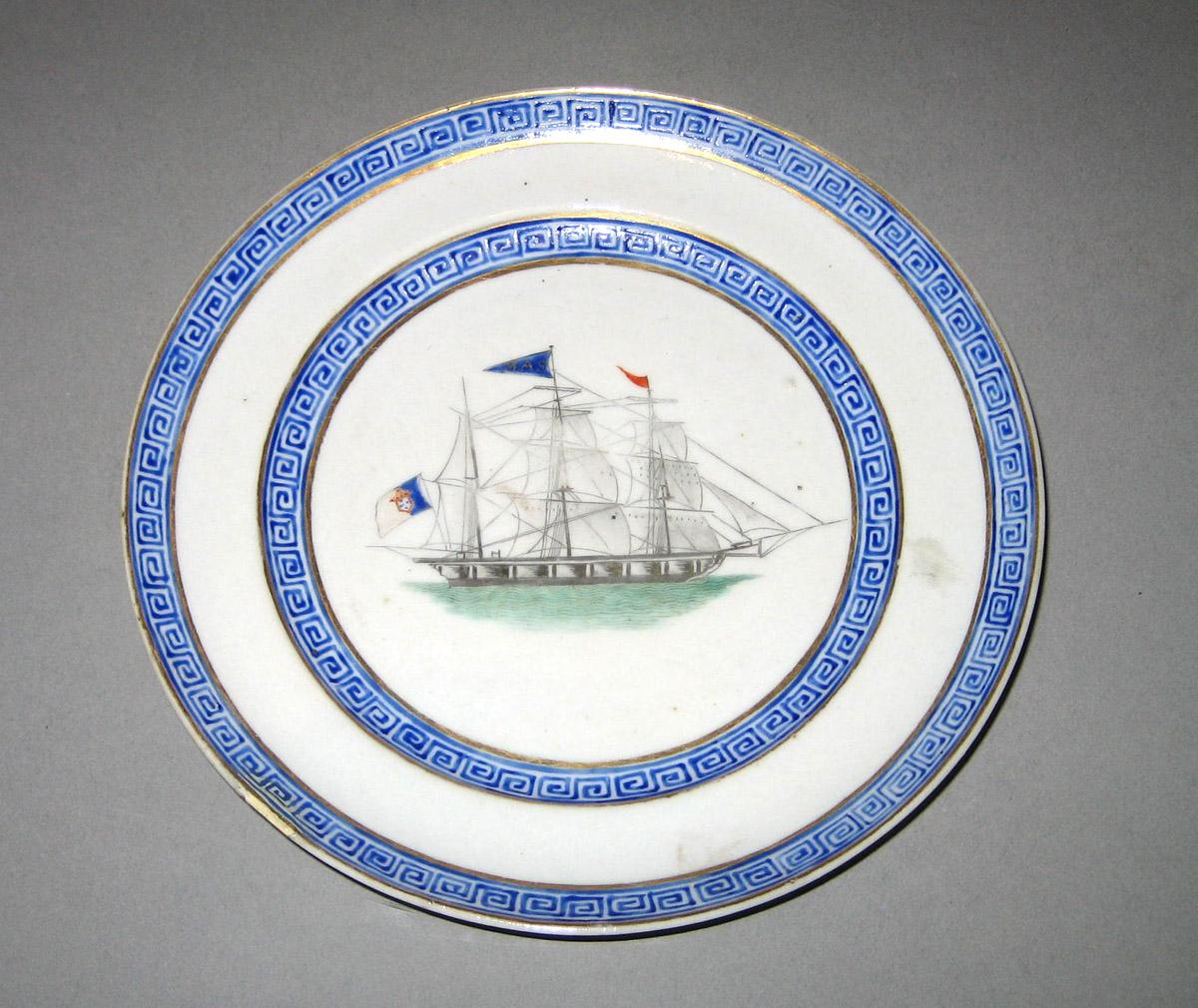 1960.0326.015 Porcelain Plate