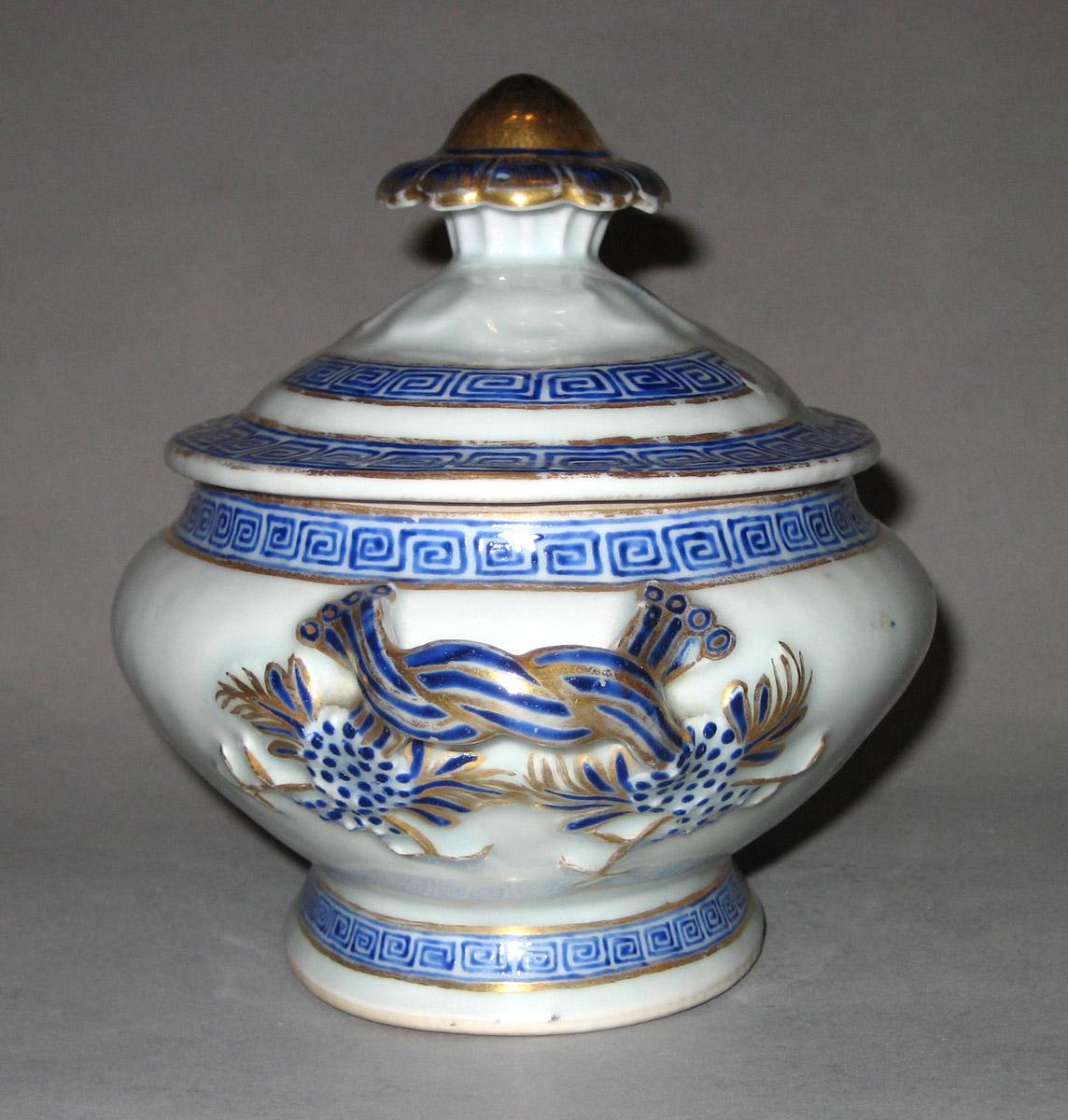 1960.0326.029 A, B Porcelain Tureen handle