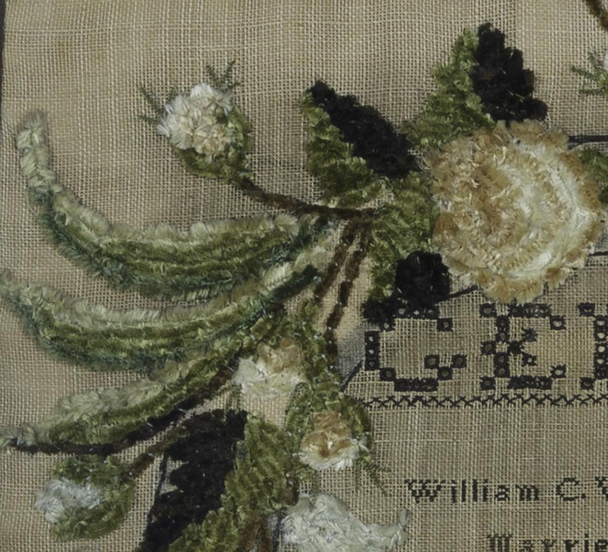 1960.0327.003 A Sampler, Detail 5