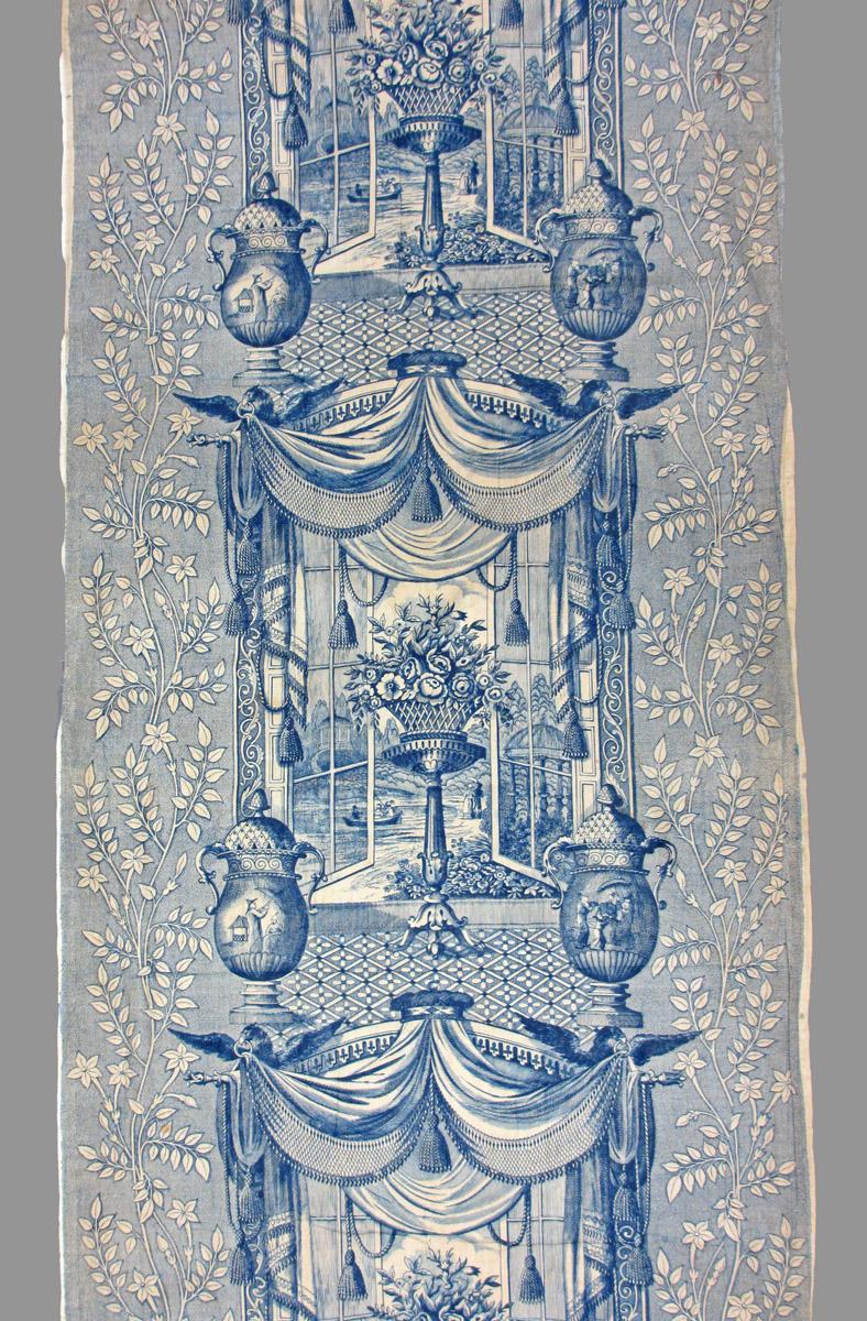 1960.0337.002 textile, printed partial obverse