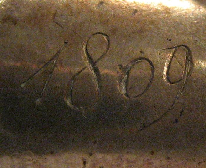 1954.0079.032 Knife (inscription)