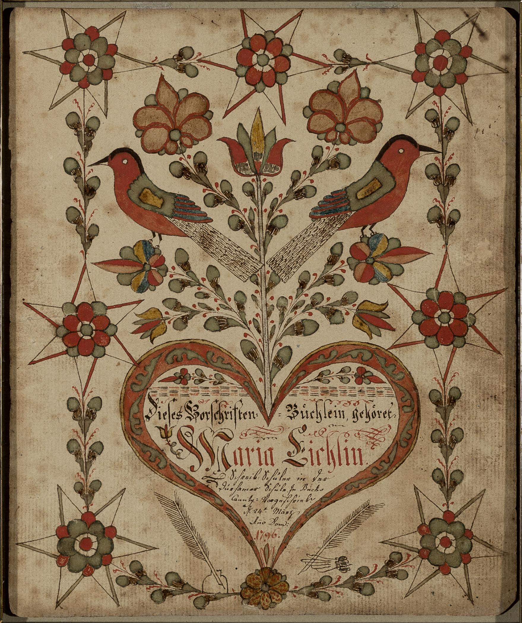 1960.0347 A Fraktur, view 2