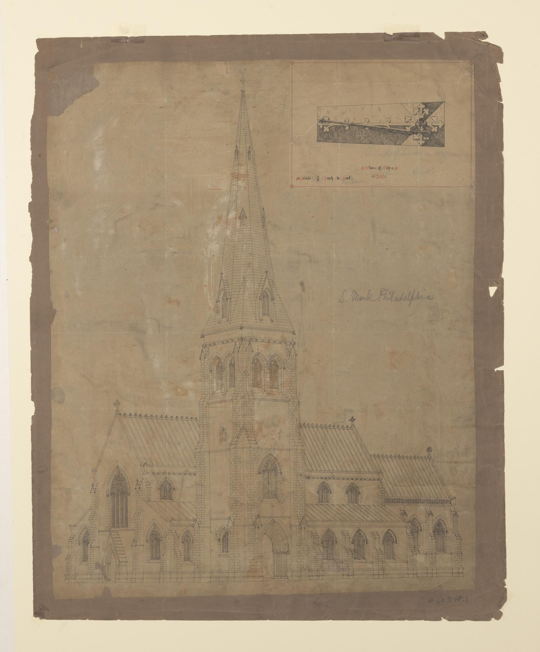 1960.0348.001 Drawing, view 1