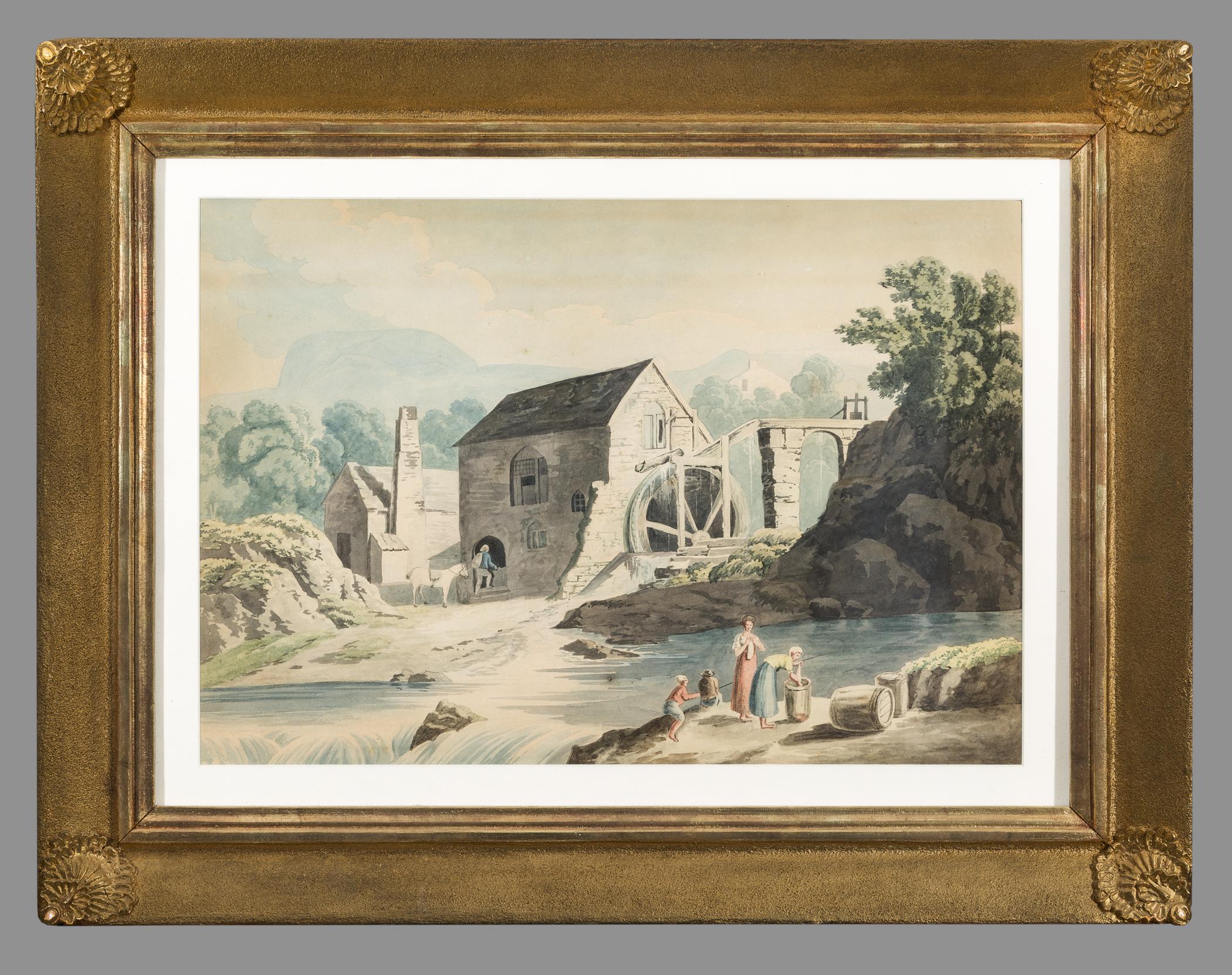 1952.0032 A Drawing, B Frame, view 1