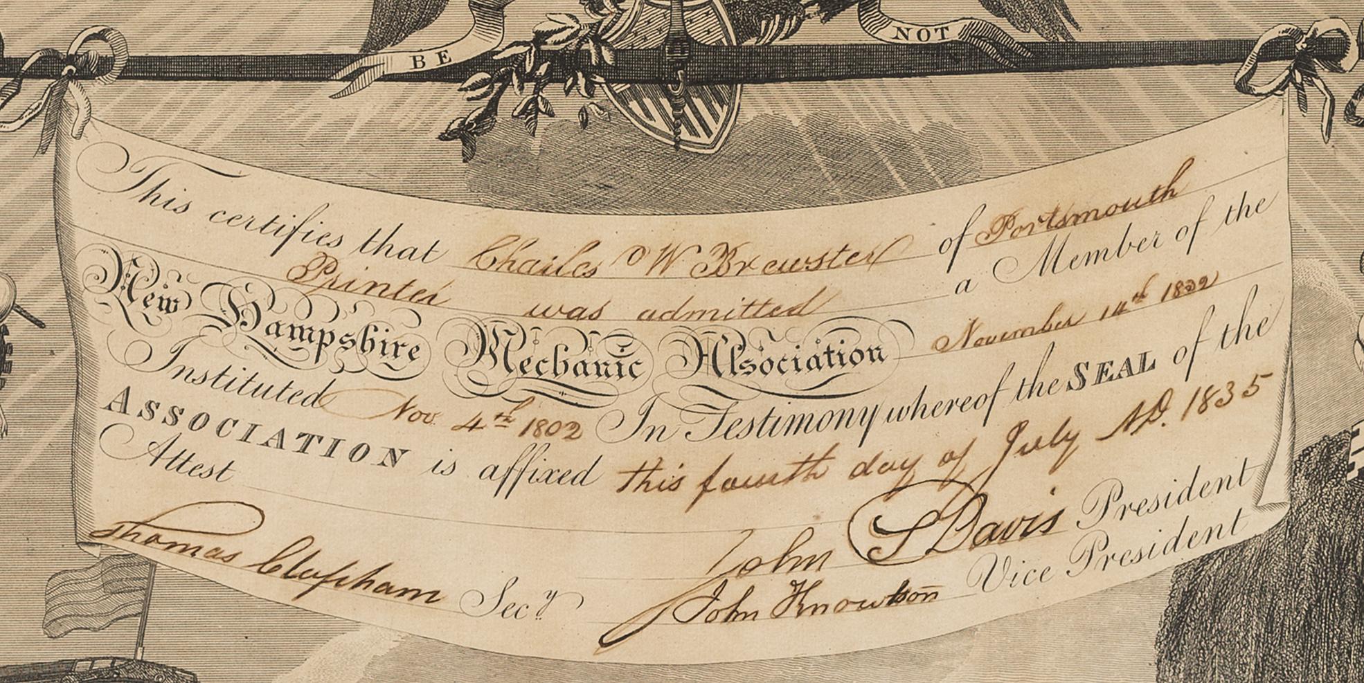 1960.0358.005 A Certificate, detail 1