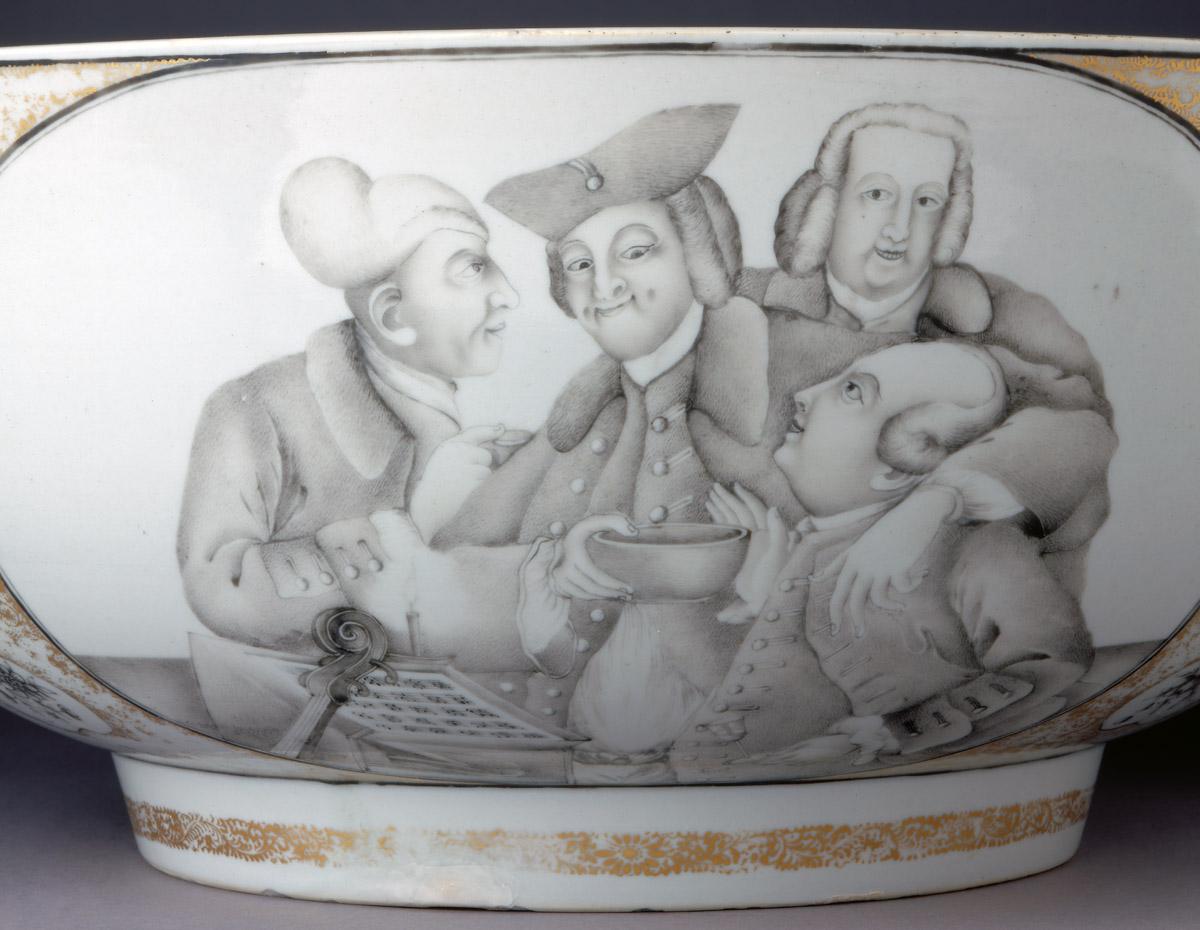 1960.0503 Punch bowl (detail)