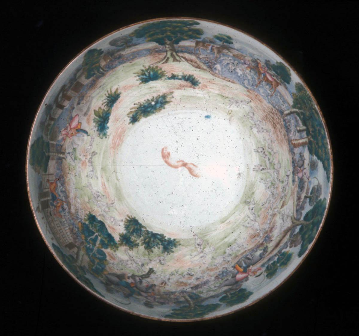 1960.0512 Punch bowl (interior)