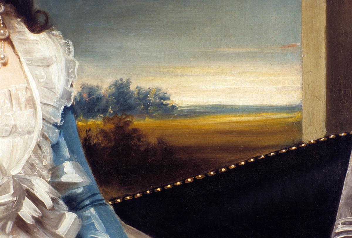 1960.0554 Painting, Detail 2
