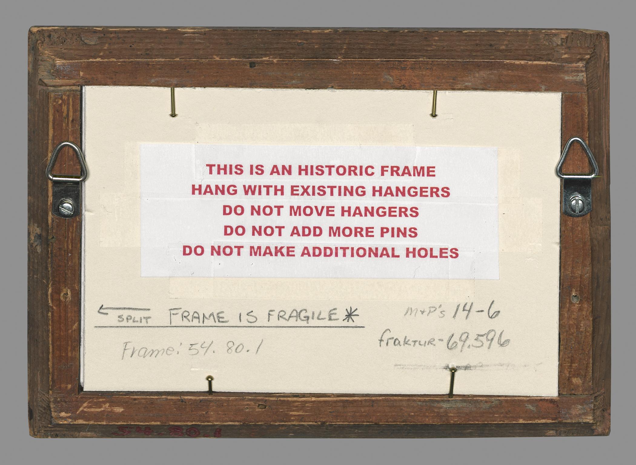 1954.0080.001 Frame, reverse