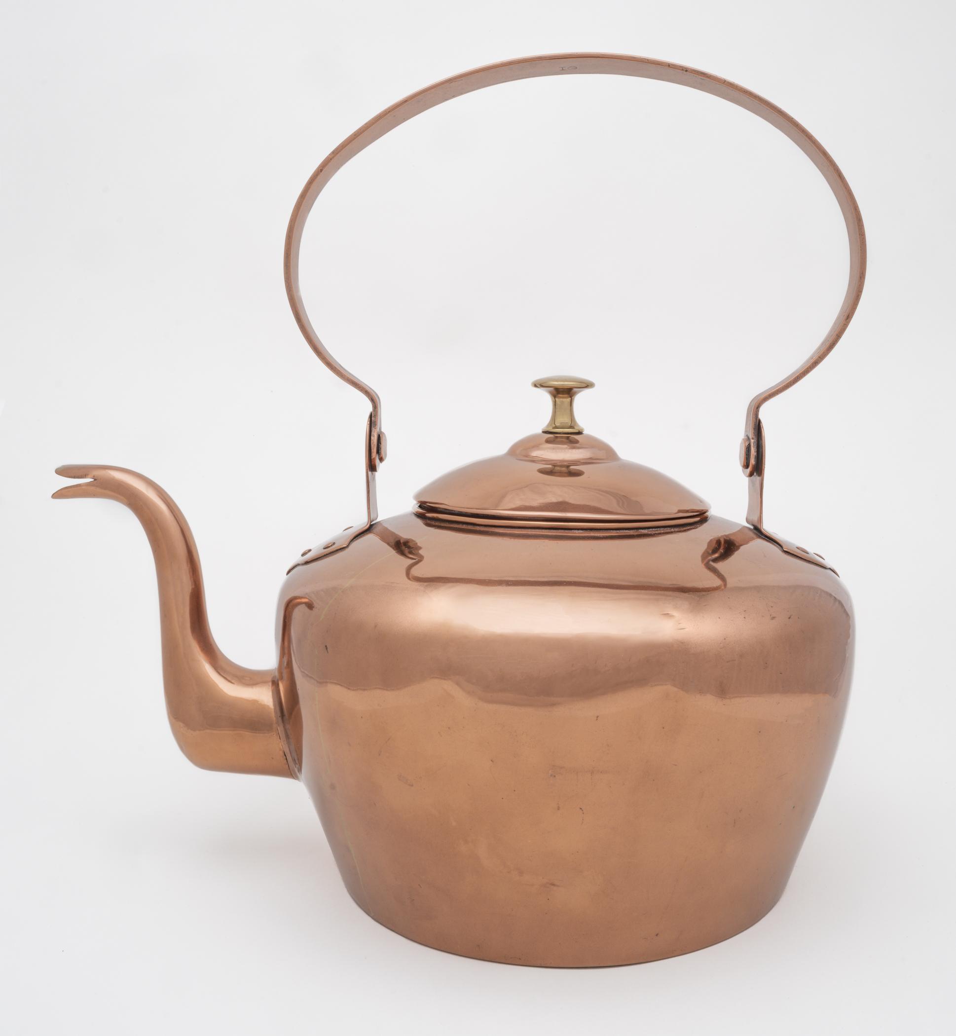 1960.0585 A, B Kettle, view 1