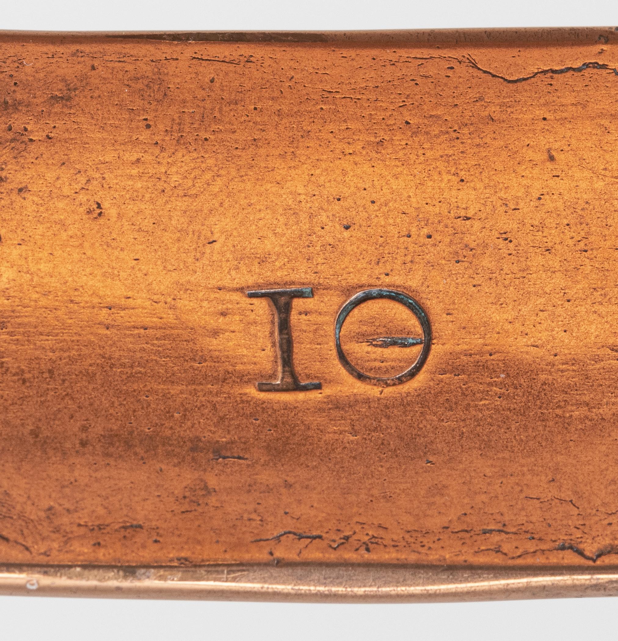 1960.0585 A, B Kettle, detail 2