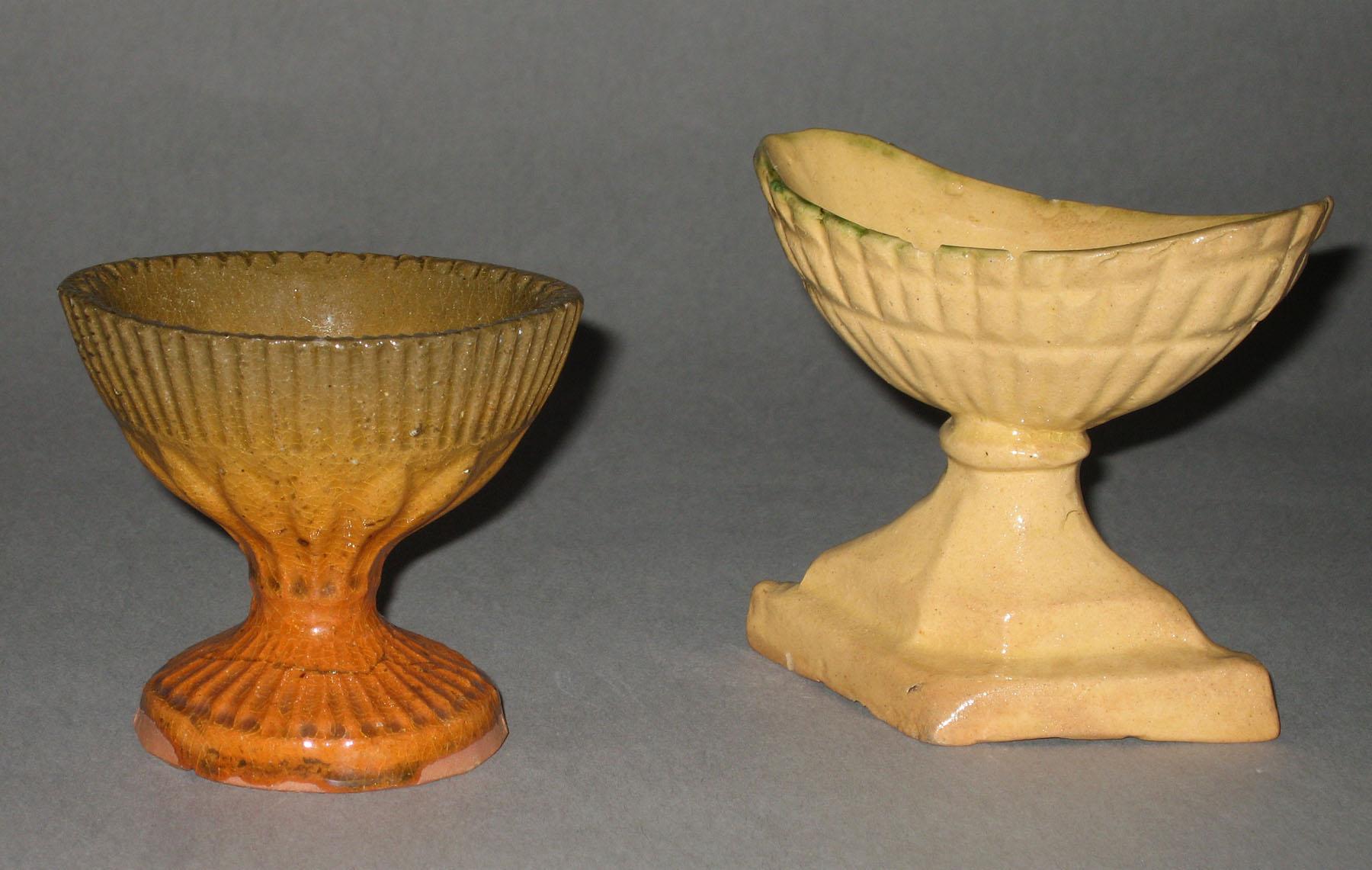 1960.0616; 1960.0615 US earthenware salts
