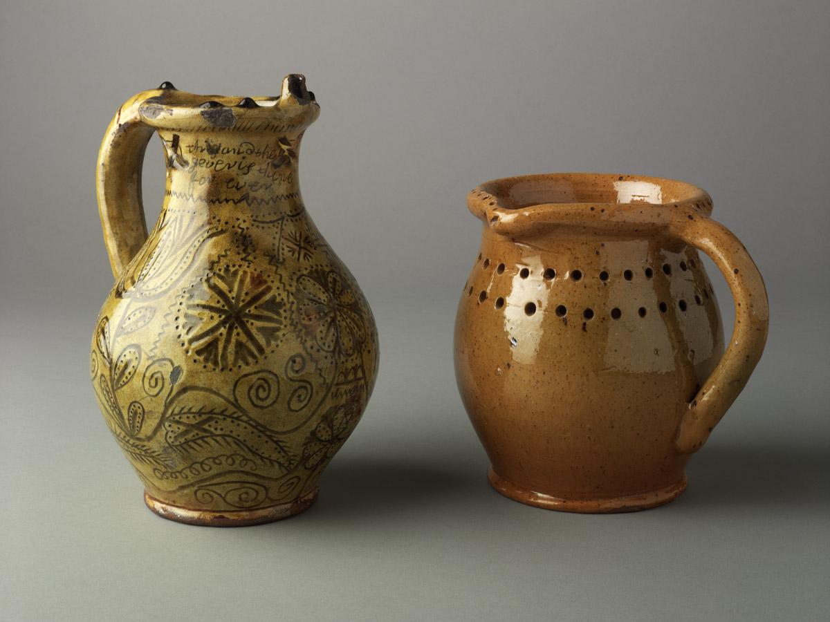 1960.0620, 1980.0066 Puzzle jugs