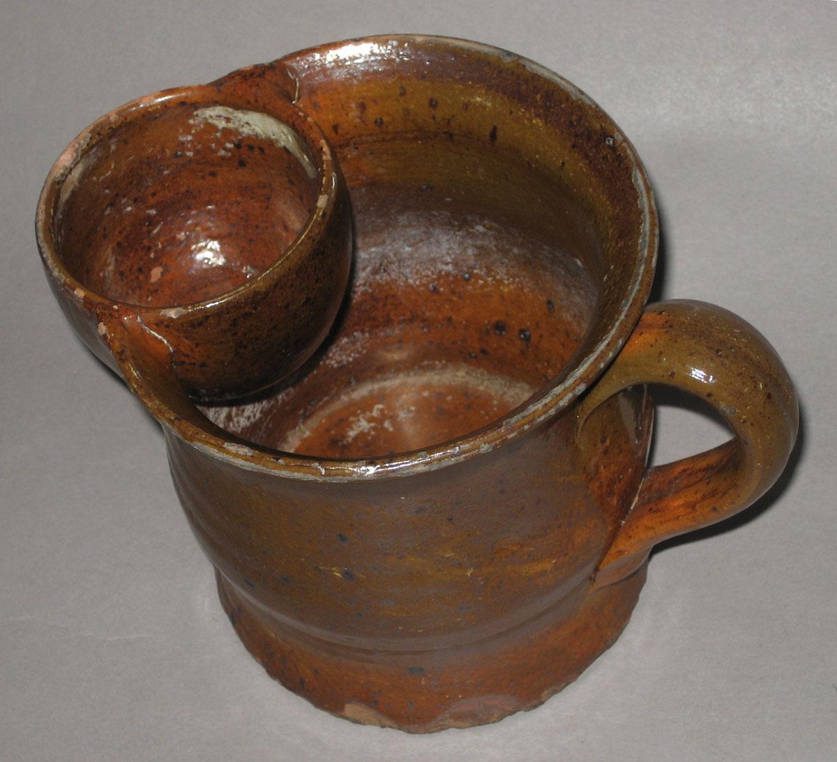 1960.0632 Shaving Mug (inside)