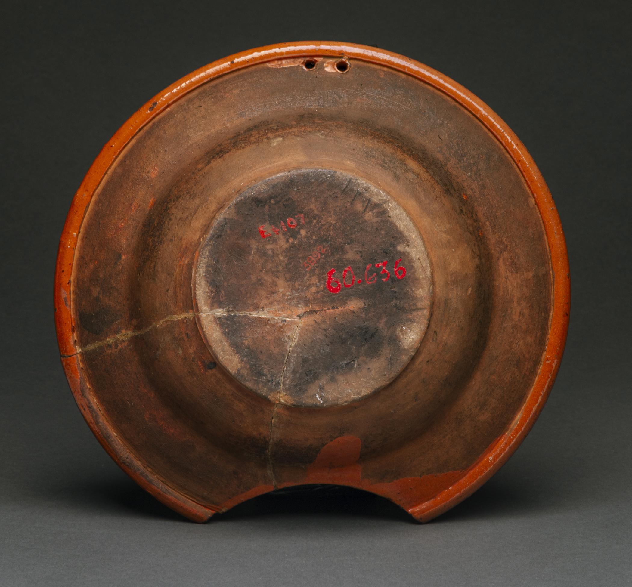 1960.0636 Apothecary bowl, view 2