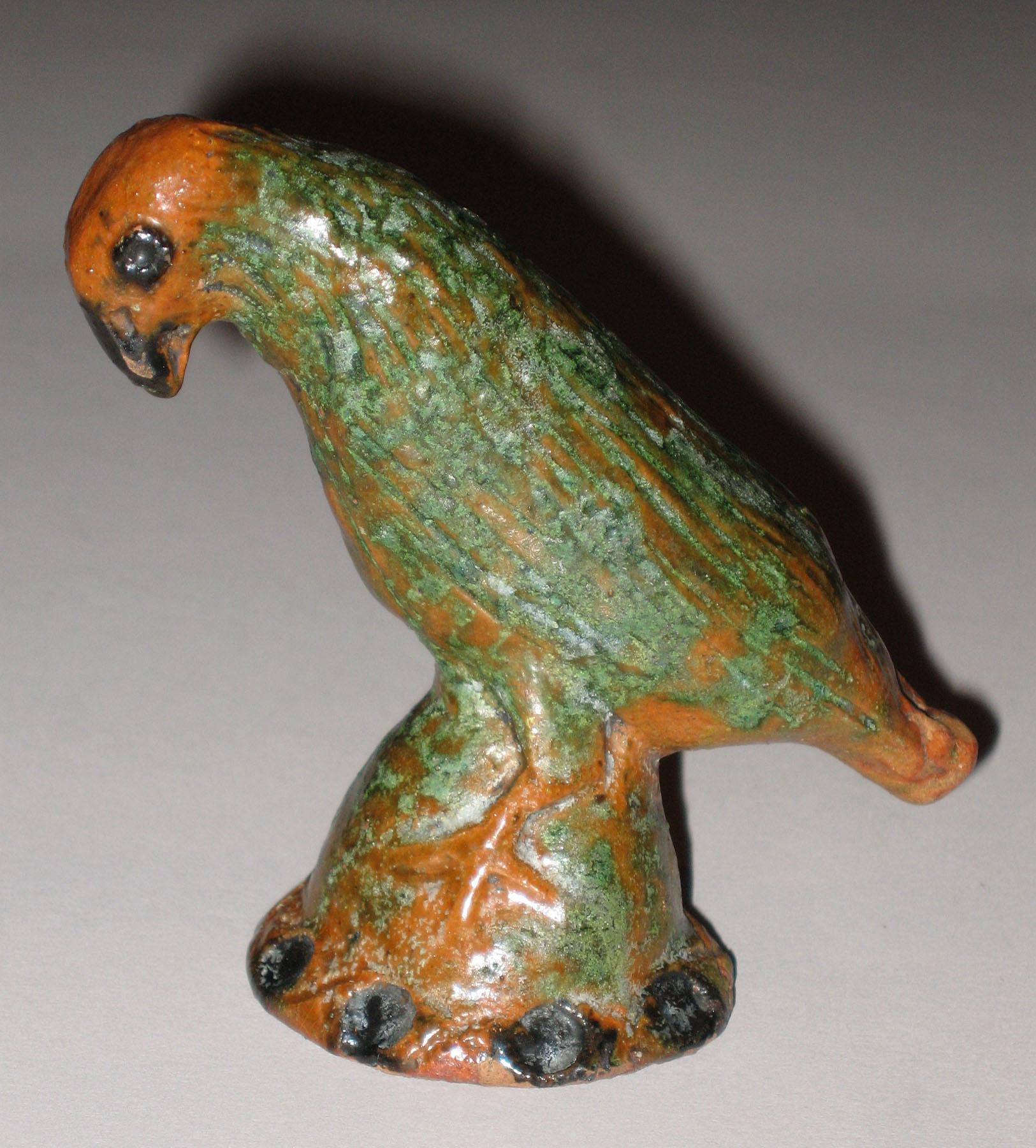 1960.0643 Redware bird whistle